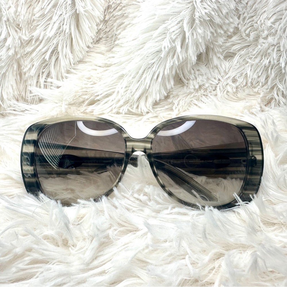 Gucci Gradient Black Grey Sunglasses Authentic Made In Italy
